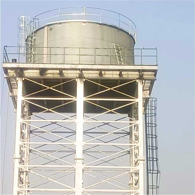 On Structure Water Tank